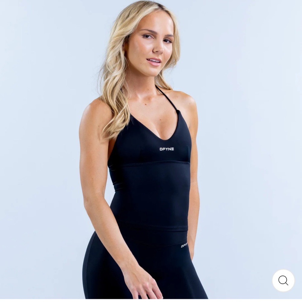 DYNE Women's Black Tank Top